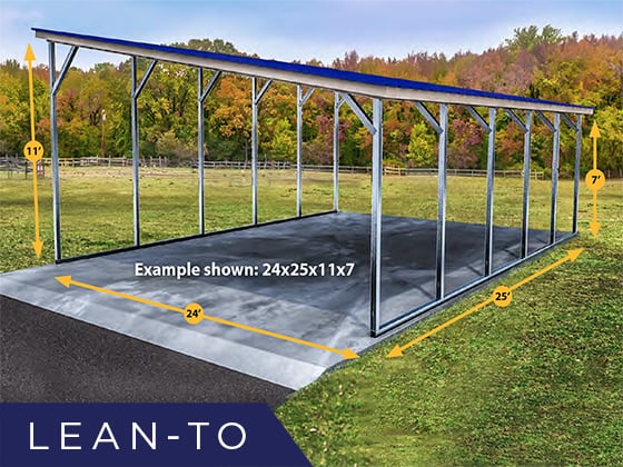 simple lean to carport
