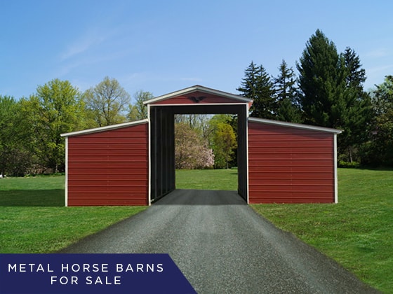 Metal Pole Barns For Horses